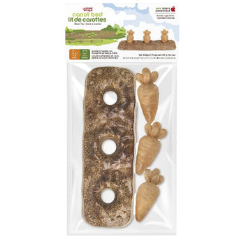 Living World Living World Edible Carrot Bed Chew Toy