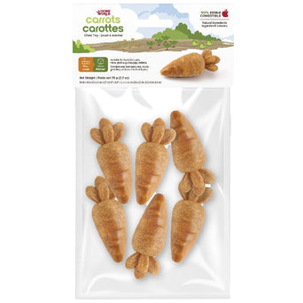 Living World Living World Edible Carrots Chew Toy