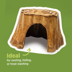 Living World Living World Edible Tree Stump Hideout