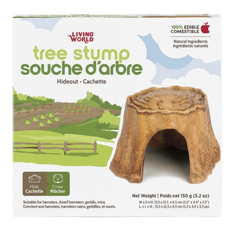 Living World Living World Edible Tree Stump Hideout