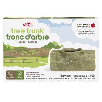 Living World Living World Edible Tree Trunk Hideout