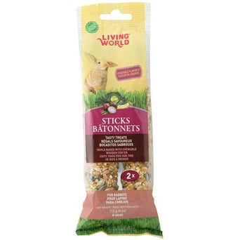 Living World Living World Fruit Flavour Rabbit Treat Sticks