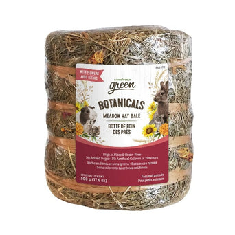 Living World Living World Green Botanicals Meadow Hay Bale – with Flowers