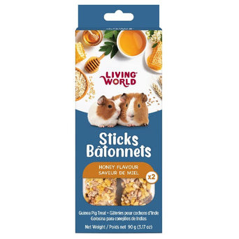 Living World Living World Guinea Pig Treat Sticks - Honey Flavour