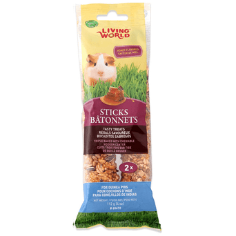 Living World Living World Honey Flavour Guinea Pig Treat Sticks
