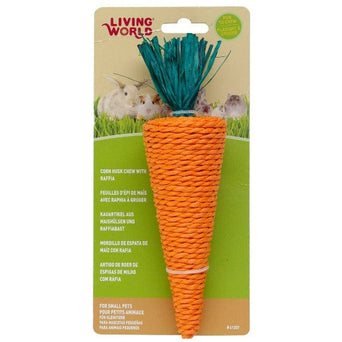 Living World Living World Nibblers Carrot Corn Husk Chew