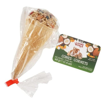 Living World Living World Small Animal Cones - Fruit Flavour