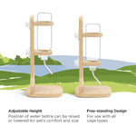 Living World Living World SPLASH Wooden Water Bottle Stand