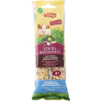 Living World Living World Vegetable Flavour Guinea Pig Treat Sticks