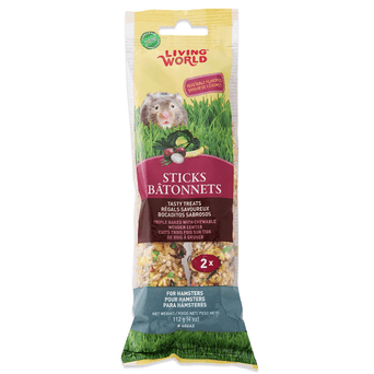 Living World Living World Vegetable Flavour Hamster Treat Sticks