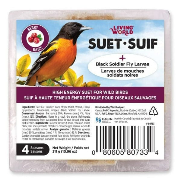 Living World Living World Wild Bird Suet - Berry