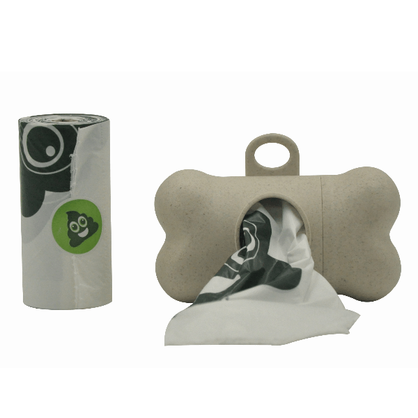 M-PETS M-PETS Bamboo Waste Bag Dispenser