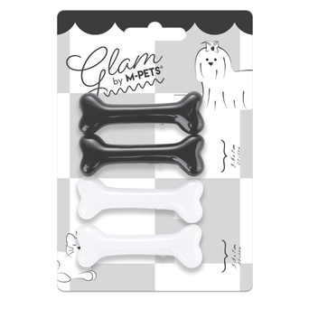 M-PETS M-PETS GLAM Hair Accessories for Pets | Bone Shape Clip