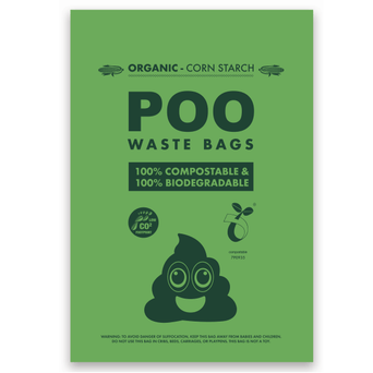 M-PETS M-PETS POO Waste Bags; Compostable
