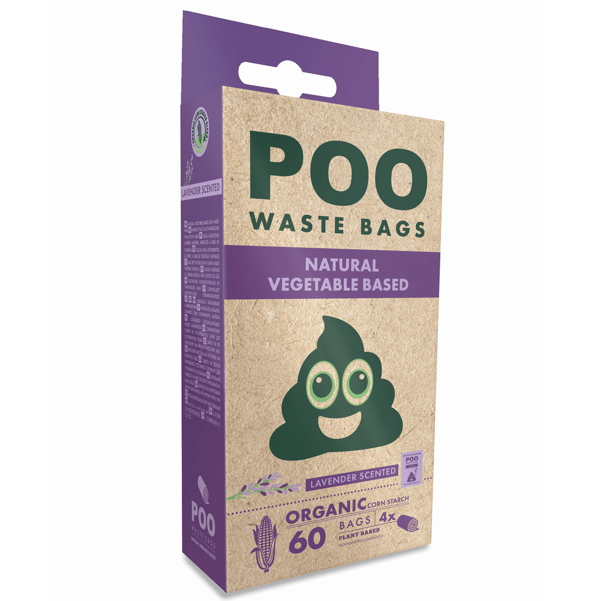 M-PETS M-PETS POO Waste Bags; Lavender Scent