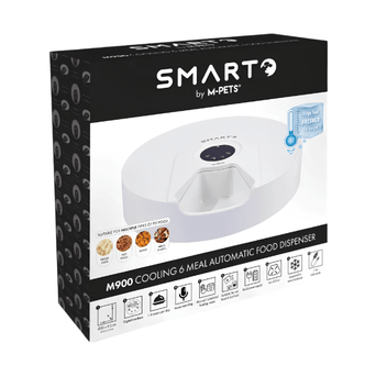 M-PETS M-PETS SMARTO M900 Cooling 6 Meal Automatic Food Dispenser