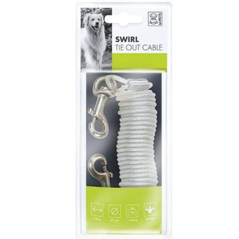 M-PETS M-PETS Swirl Tie Out Cable