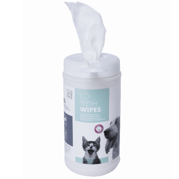 M-PETS M-PETS Teeth Wipes for Dogs and Cats