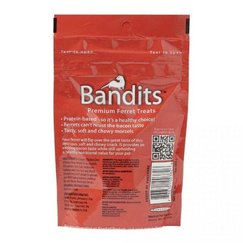 Marshall Pet Products Marshall Bandits Bacon Flavour Premium Ferret Treats