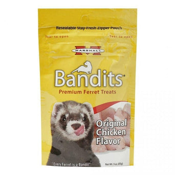 Marshall Pet Products Marshall Bandits Chicken Flavour Premium Ferret Treats