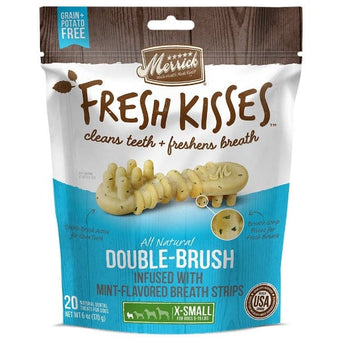 Merrick Merrick Fresh Kisses Mint Flavored Dental Chew for Dogs