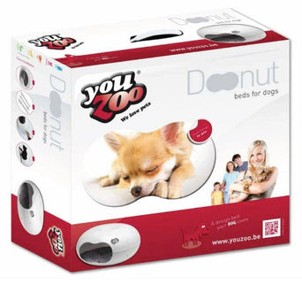 Moderna Moderna Donut Cat Cave, Plastic Bed for Cats & Small Dogs
