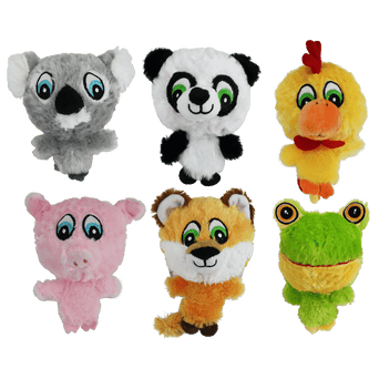 Multipet Multipet Knobby Noggins Assorted Dog Toy