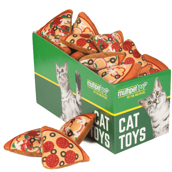 Multipet Multipet Pizza Cat Toy