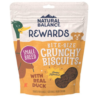 Natural Balance Natural Balance Crunchy Biscuits With Real Duck Small Breed Recipe, 8oz