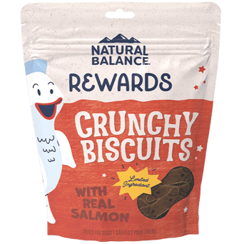 Natural Balance Natural Balance Crunchy Biscuits With Real Salmon Recipe Dog Treats, 14oz