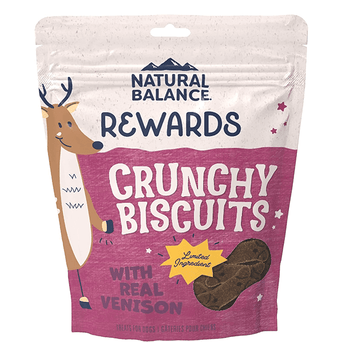 Natural Balance Natural Balance Crunchy Biscuits With Real Venison Recipe, 14oz