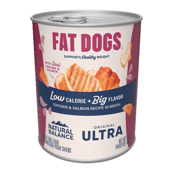 Natural Balance Natural Balance Fat Dogs Chicken & Salmon Recipe in Broth Canned Dog Food