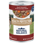 Natural Balance Natural Balance Health Protection Beef & Pumpkin Stew Recipe Canned Dog Food