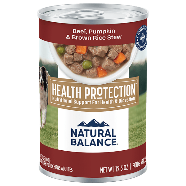 Natural Balance Natural Balance Health Protection Beef & Pumpkin Stew Recipe Canned Dog Food