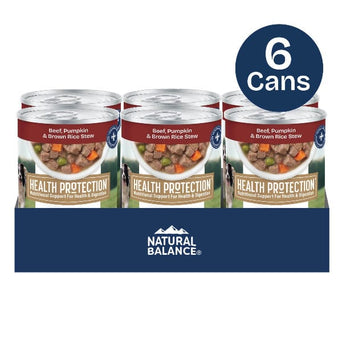 Natural Balance Natural Balance Health Protection Beef & Pumpkin Stew Recipe Canned Dog Food
