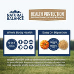 Natural Balance Natural Balance Health Protection Lamb, Brown Rice & Pumpkin Recipe Adult Dry Dog Food