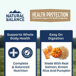 Natural Balance Natural Balance Health Protection Salmon & Pumpkin Stew Recipe Canned Dog Food