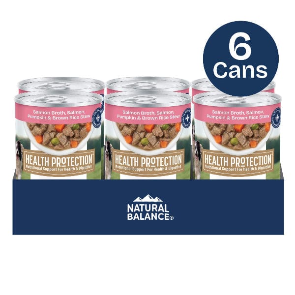 Natural Balance Natural Balance Health Protection Salmon & Pumpkin Stew Recipe Canned Dog Food