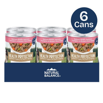 Natural Balance Natural Balance Health Protection Salmon & Pumpkin Stew Recipe Canned Dog Food