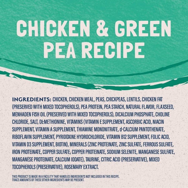 Natural Balance Natural Balance Limited Ingredient Grain Free Chicken & Green Pea Recipe Dry Cat Food