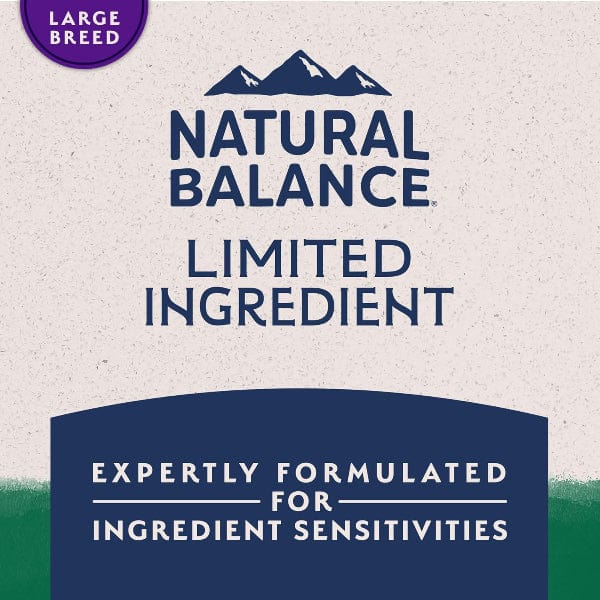 Natural Balance Natural Balance Limited Ingredient Lamb & Brown Rice Large Breed Recipe Dry Dog Food, 26lb