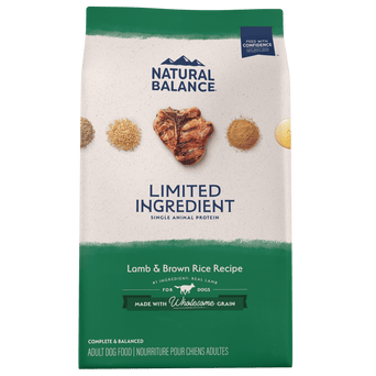 Natural Balance Natural Balance Limited Ingredient Lamb & Brown Rice Recipe Dry Dog Food