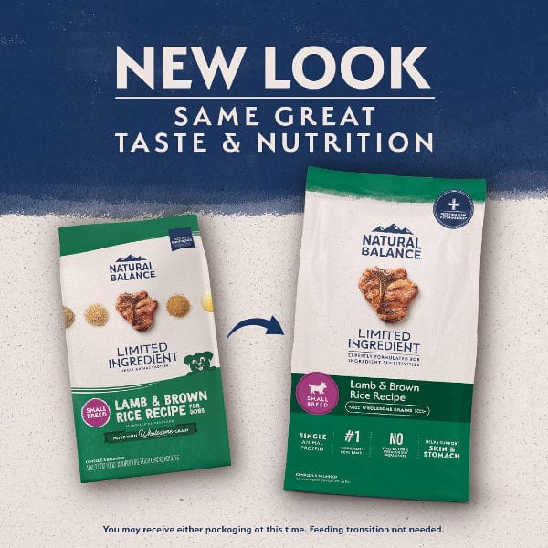 Natural Balance Natural Balance Limited Ingredient Lamb & Brown Rice Small Breed Recipe Dry Dog Food