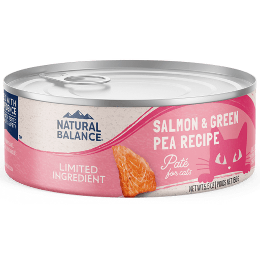 Natural Balance Limited Ingredient Salmon & Green Pea Recipe Canned Cat Food