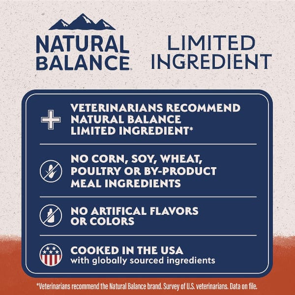 Natural Balance Natural Balance Limited Ingredient Salmon & Sweet Potato Recipe Dry Dog Food