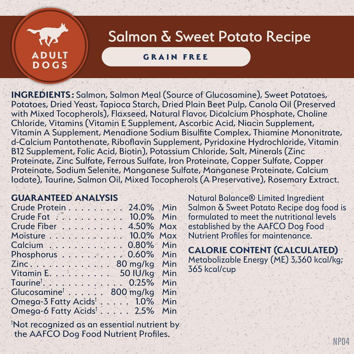 Natural Balance Natural Balance Limited Ingredient Salmon & Sweet Potato Recipe Dry Dog Food