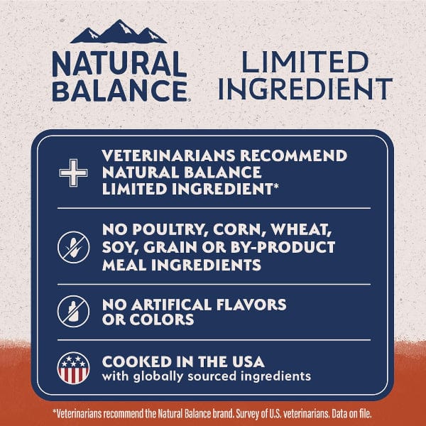 Natural Balance Natural Balance Limited Ingredient Salmon & Sweet Potato Small Breed Recipe Dry Dog Food