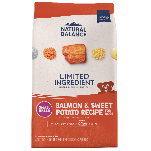 Natural Balance Natural Balance Limited Ingredient Salmon & Sweet Potato Small Breed Recipe Dry Dog Food, 12lb