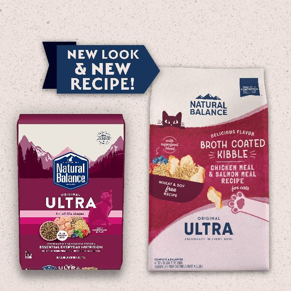 Natural Balance Original Ultra Chicken Meal & Salmon Meal Recipe Dry Cat Food, 15lb