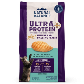 Natural Balance Natural Balance Original Ultra Protein+ Immune and Digestive Health Real Chicken & Chicken Meal Recipe Dry Cat Food